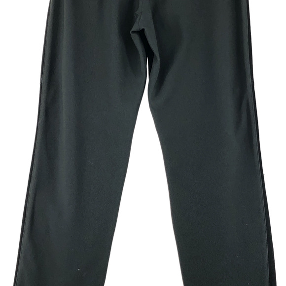 Lucchese Womens Size M Black Pants Suede Front Stretch Panel Back Front Zip LONG - Picture 7 of 11